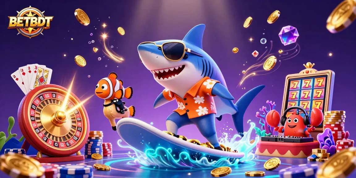 Join the excitement at BETBDT while surfing a wave of coins and engaging in thrilling casino games.