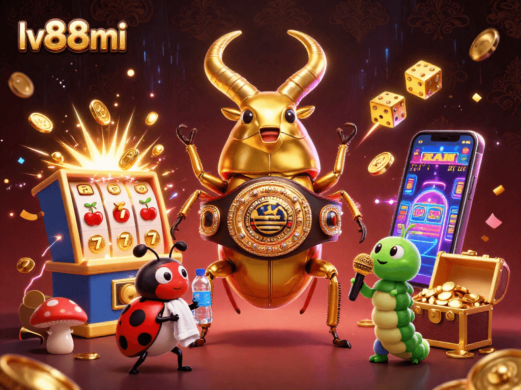 Join the action at lv88mi with a vibrant 3D casino showdown featuring dazzling jackpots.