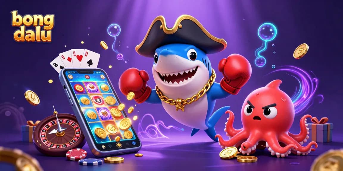 Bet on exciting moments with bong da lu showcasing vibrant characters and gambling elements.