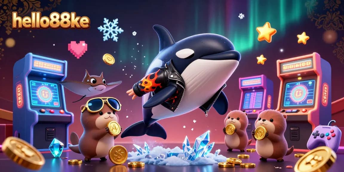 Engage with thrilling games at hello88ke, featuring colorful characters and vibrant casino elements.
