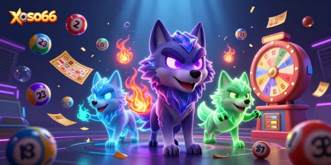 xoso66 engages players with vibrant lottery elements in an immersive casino setting.