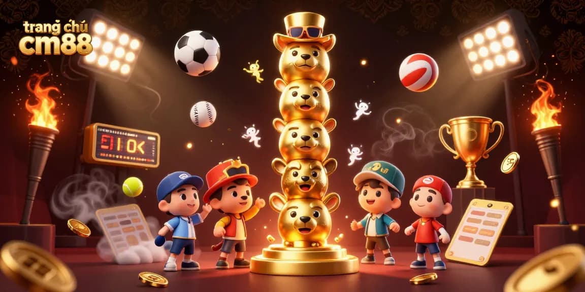 Engage in thrilling gameplay on trang chủ cm88 with dynamic sports action and vibrant casino elements.