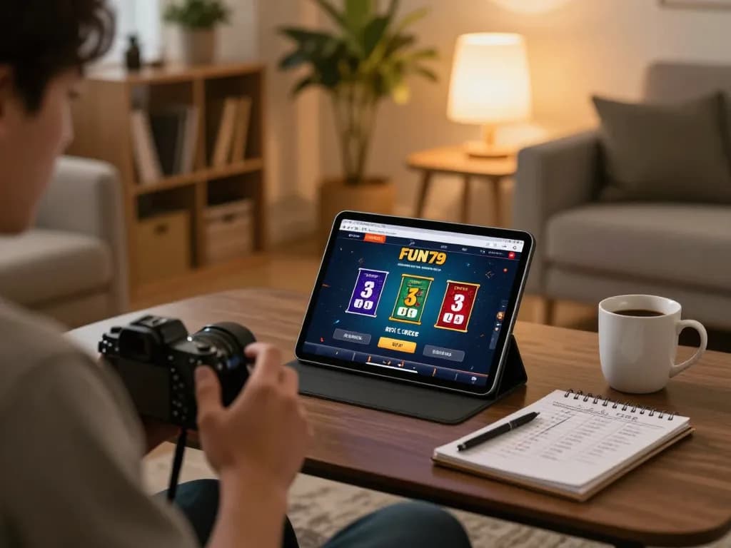 Player navigating the trang chủ fun79 online platform for betting strategies and dynamic game options.