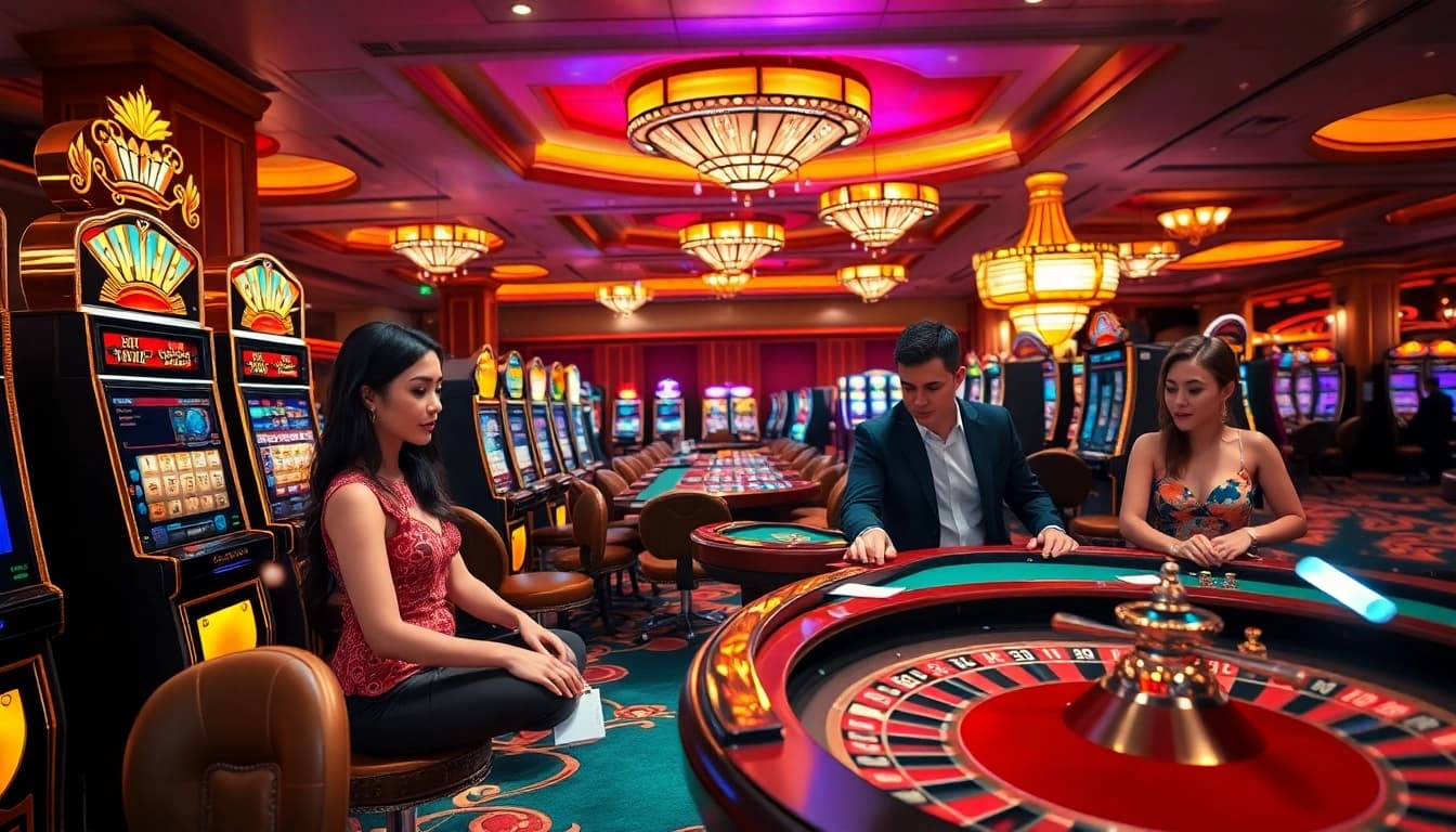 Experience excitement at https://g28.store/ with vibrant casino games, poker tables, and roulette wheels.