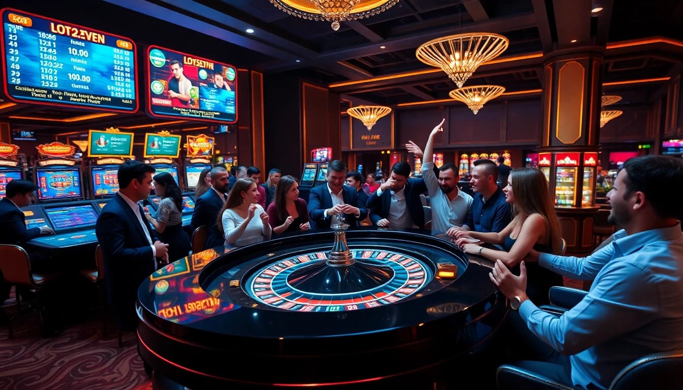 Experience the thrill of lodetructuyen with vibrant casino gaming and energetic players.