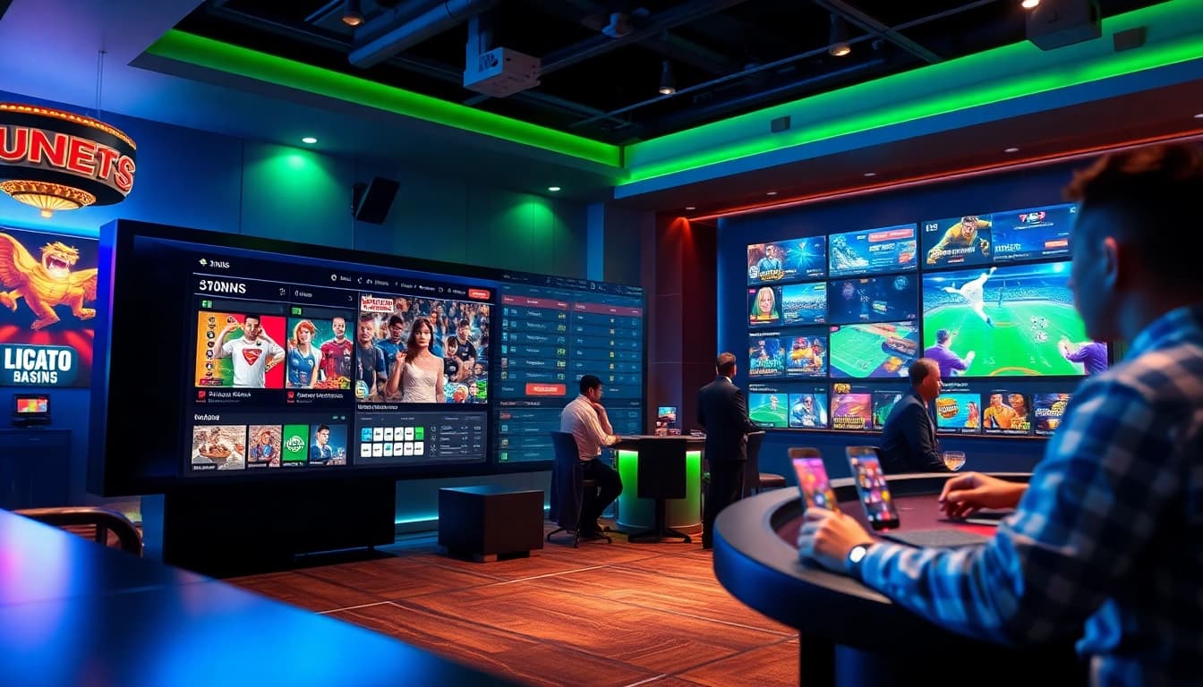 Online gaming interface of Ku1111 showcasing live sports betting and casino excitement.