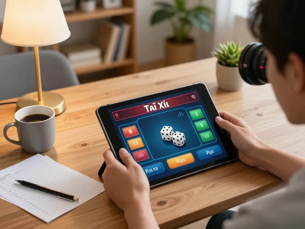 Engage in Tài Xỉu online gameplay on your tablet at home with taixiuonline8.
