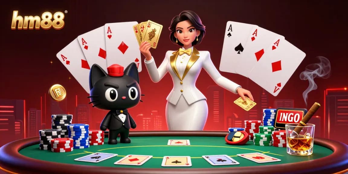 Engage in dynamic gameplay at hm88, featuring thrilling poker action with vibrant visuals.