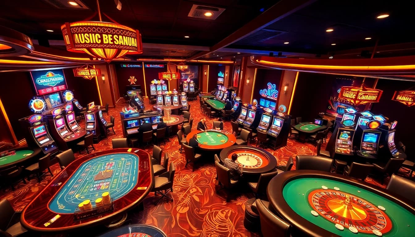 Experience excitement at Mm88 live casino games with dynamic tables, colorful chips, and thrilling action.