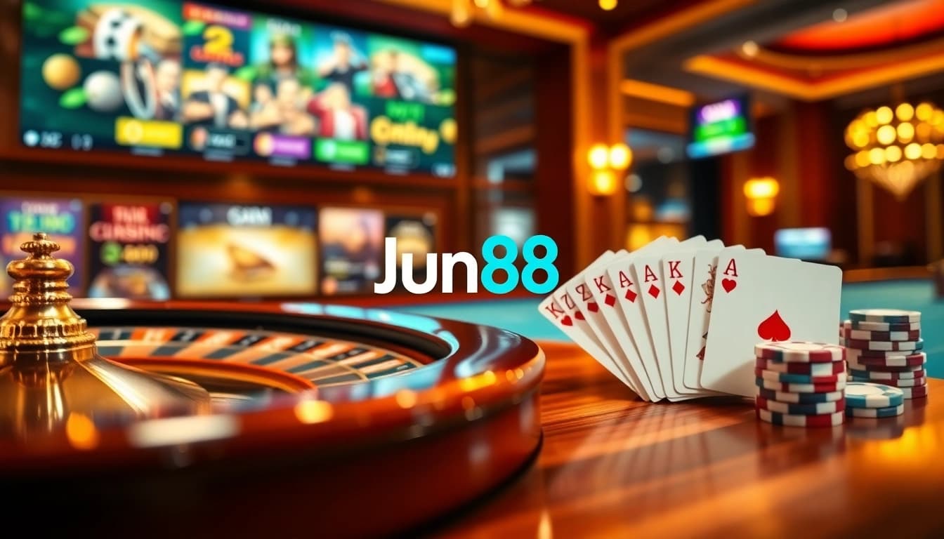 Experience online gaming excitement at https://jun88.now/ with vibrant casino elements.