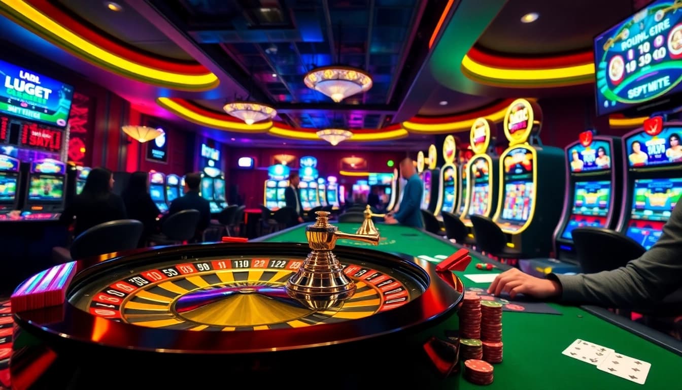 Experience the excitement of high-stakes gambling with https://luck8s.live/ featuring roulette and poker.