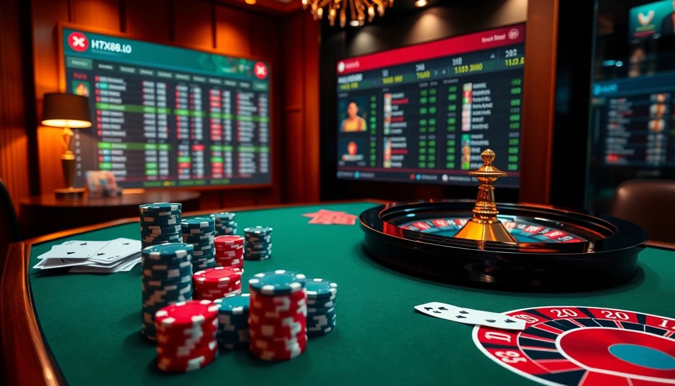 Engage with thrilling odds on https://xx88.lol/ at a vibrant casino table filled with action.