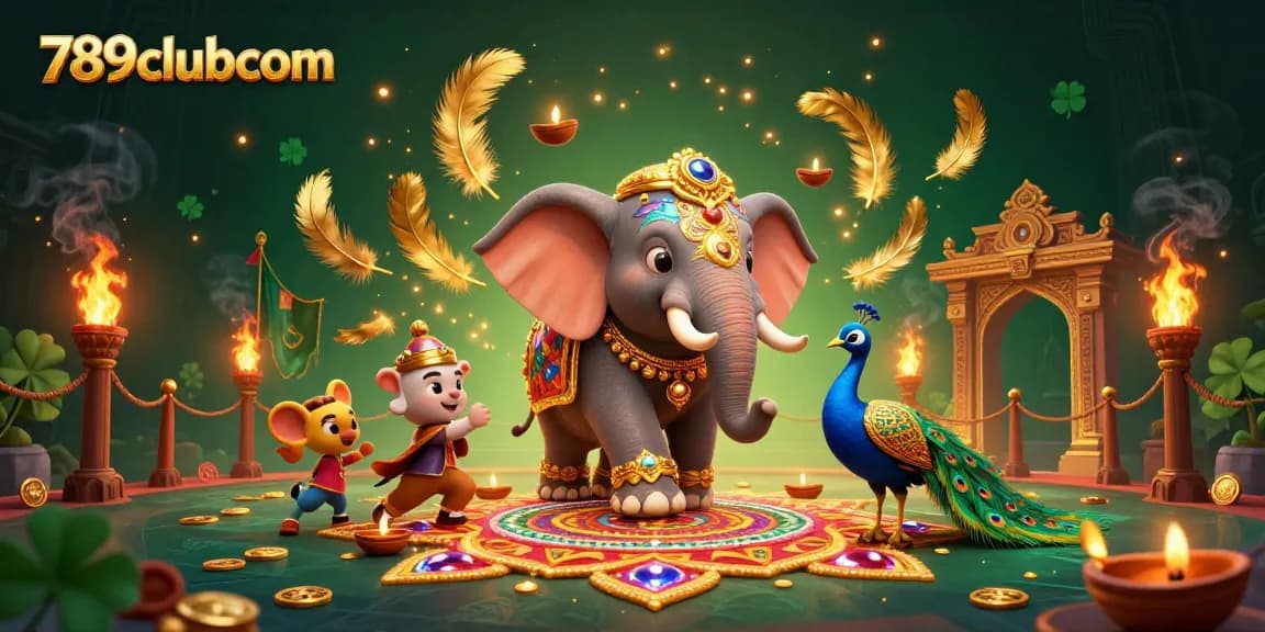 Immerse in the thrilling world of 789clubcom with dynamic 3D casino elements and vibrant illustrations.
