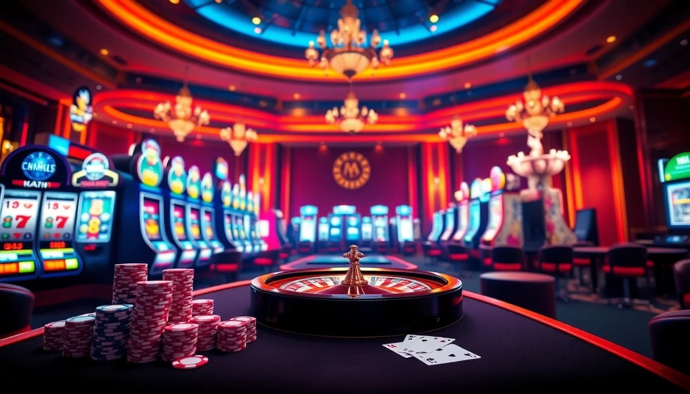MMOO provides an immersive online gambling experience with thrilling casino games.
