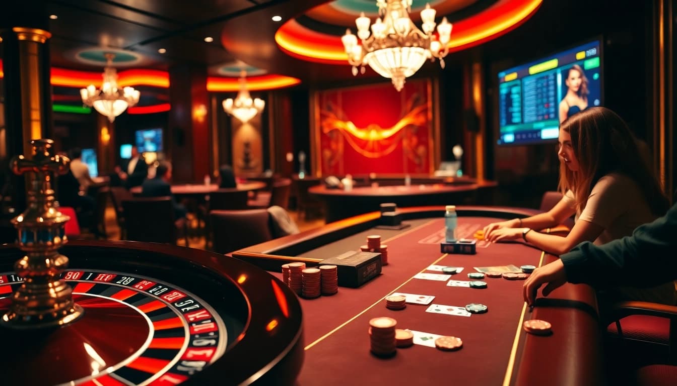 Experience luxury gaming at http://luckywinn.cn.com/ with vibrant poker action and roulette excitement.