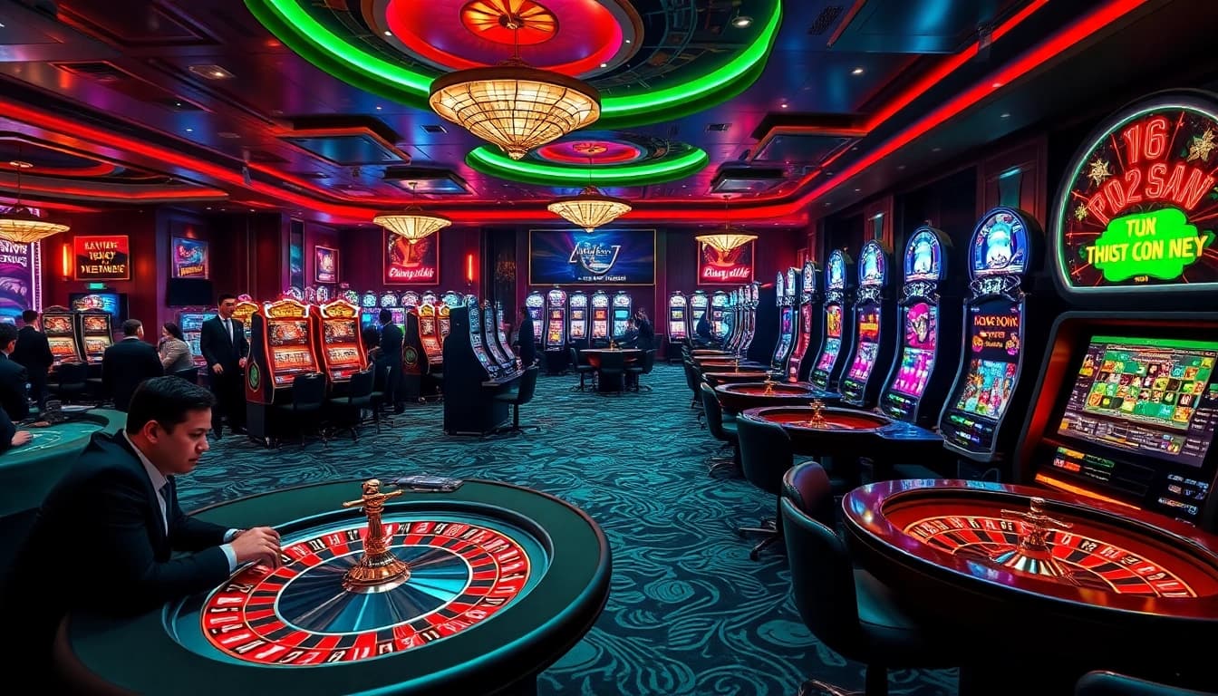 Experience the excitement at trang chủ xx88 with vibrant casino tables and thrilling gaming action.