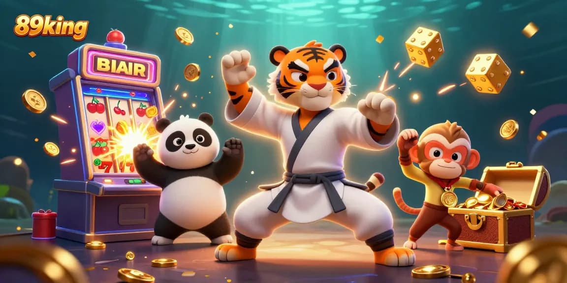 Engage with 89king's vibrant casino action featuring kung fu tiger masters and golden jackpots.