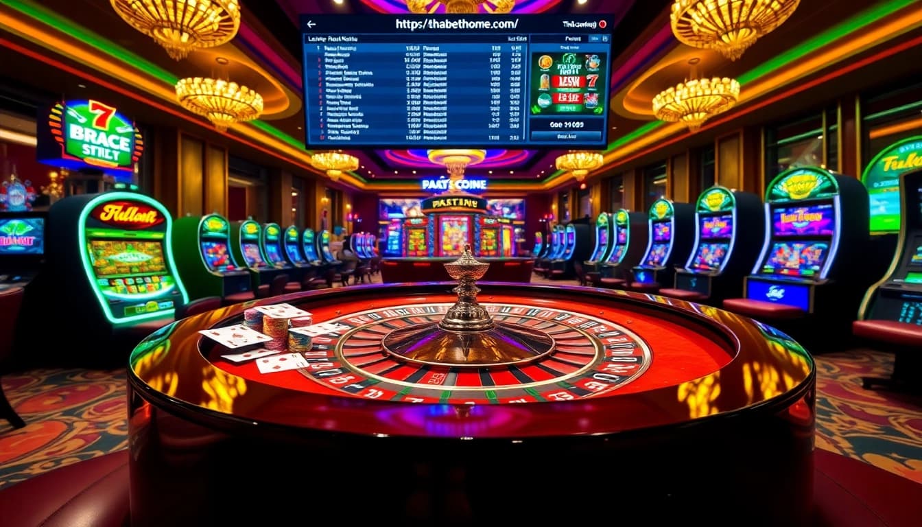 Experience the excitement of gambling at https://thabethome.com/ with vibrant casino visuals.