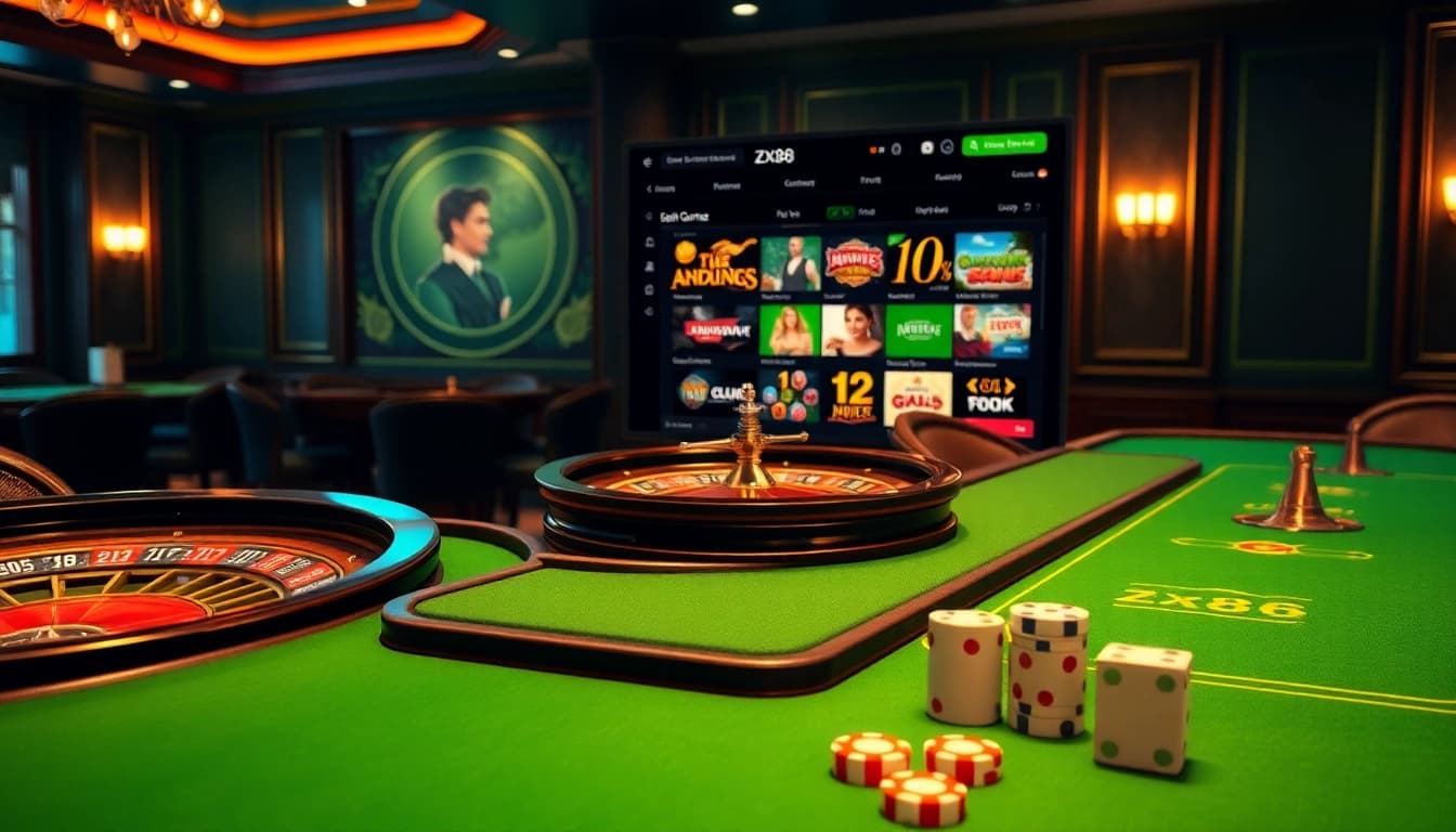 Experience the excitement of winning at https://zx88.live/ with vibrant gambling tables and thrilling games.