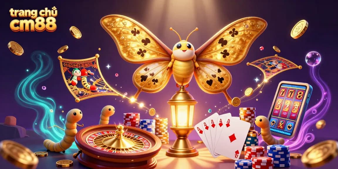Experience the excitement on trang chủ cm88 with vibrant casino elements, dynamic games, and immersive scenes.