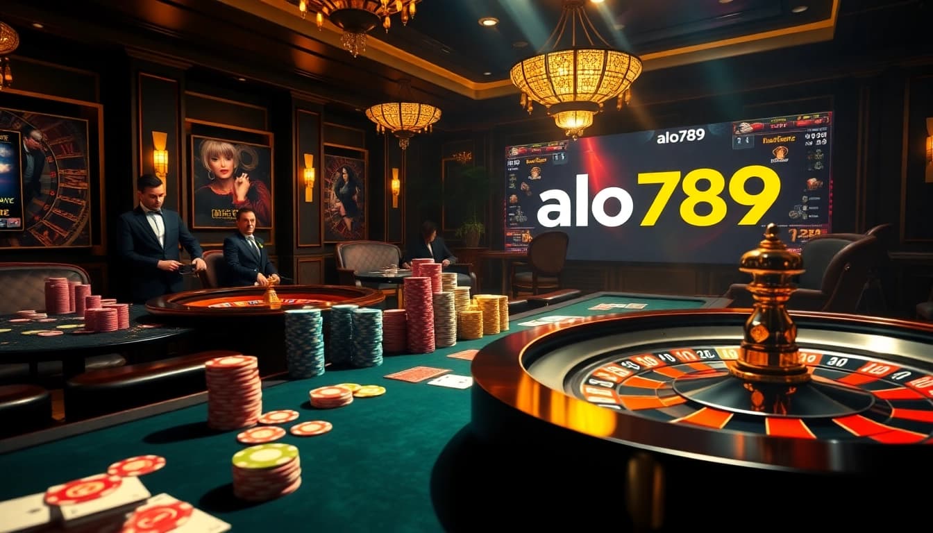 Join the thrilling action at alo789 featuring high-stakes poker games with luxury details.