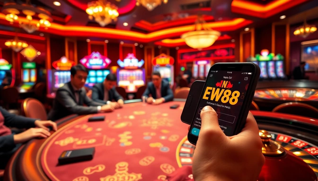 Experience exhilarating gaming at https://fnew88.com/ featuring poker tables and vibrant slots.