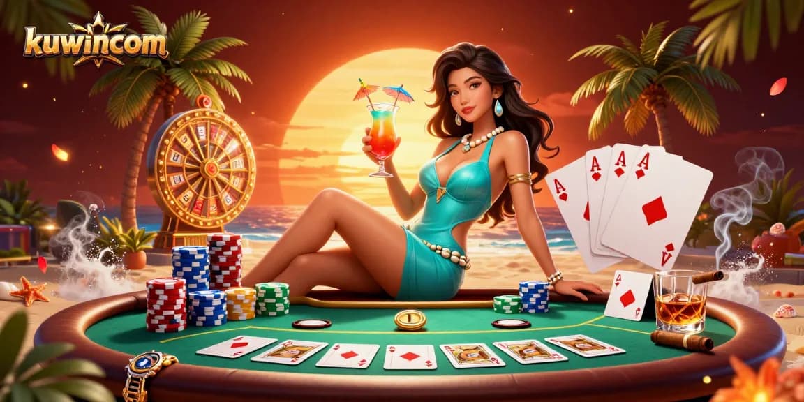Experience the thrill of winning at kuwincom with this vibrant casino scene depicting exciting gameplay and stunning visuals.