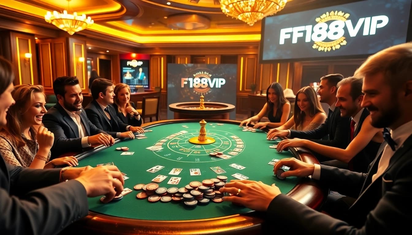 Experience thrilling poker action at F168VIP casino, where every game is an opportunity to win big.