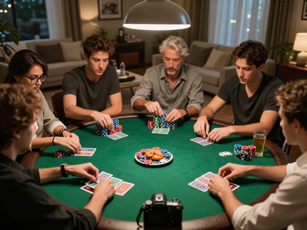 Engage in strategic poker gameplay at home with friends on https://da88at.com/ for a thrilling experience.