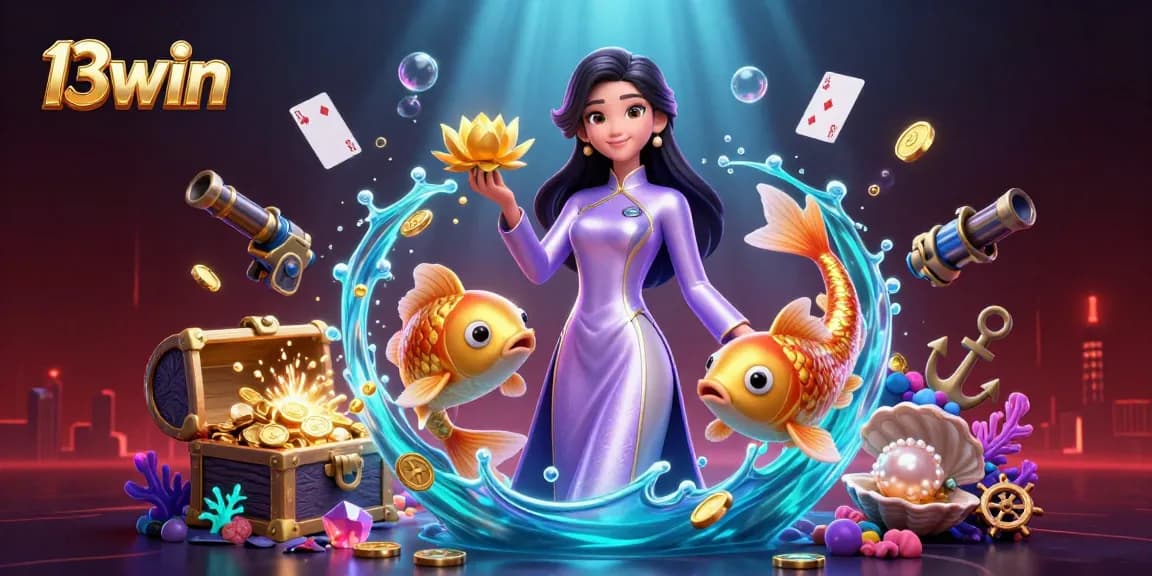 Engage with 13win's vibrant online casino world featuring dynamic gaming elements.
