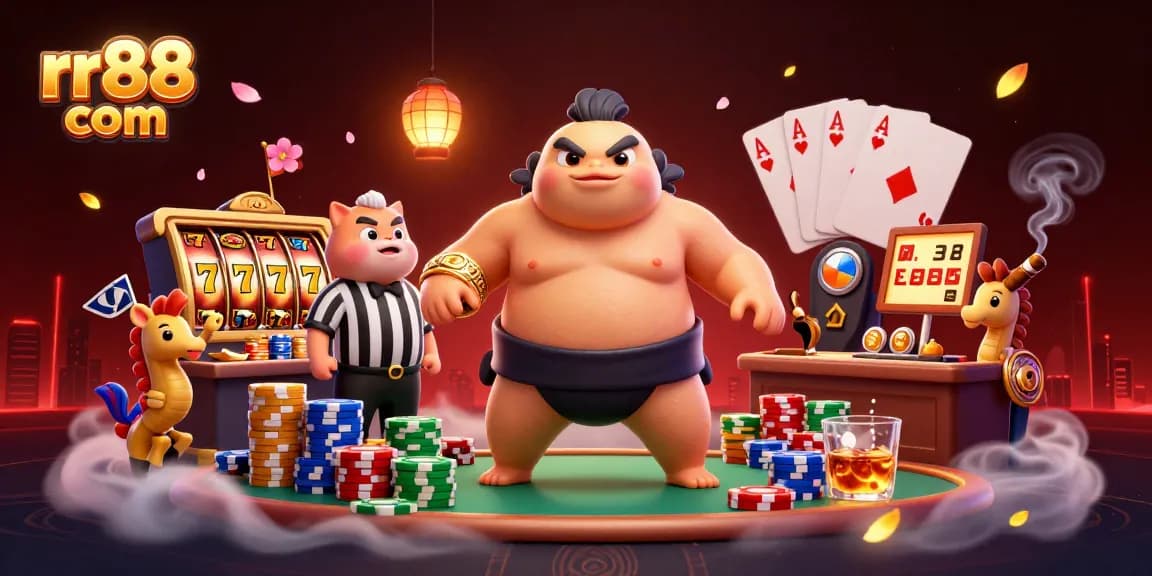 Experience the thrill of rr88 com with vibrant 3D casino characters and exciting game elements.