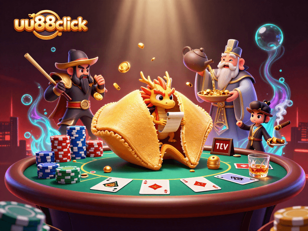 Engage in thrilling gameplay with uu88click showcasing a vibrant casino scene full of action.