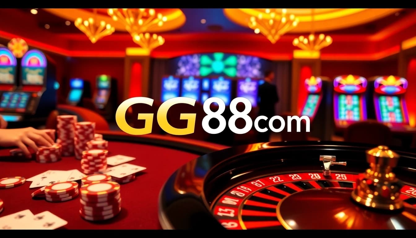 Engage at the gg88 com casino with vibrant games, professional atmosphere, and thrilling excitement.