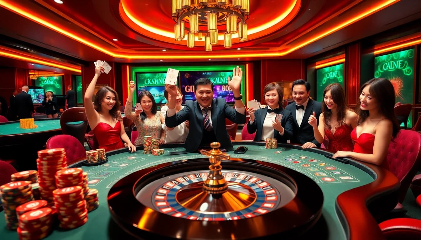 Experience the excitement of đăng nhập kp88 at a professional online casino with vibrant gaming tables.