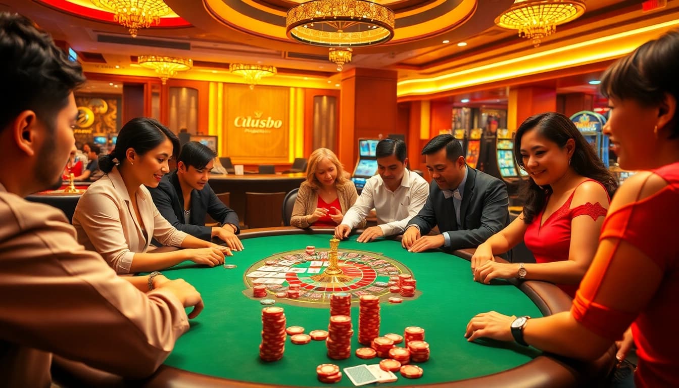 Experience the thrill of high-stakes poker at ku88's luxurious casino.