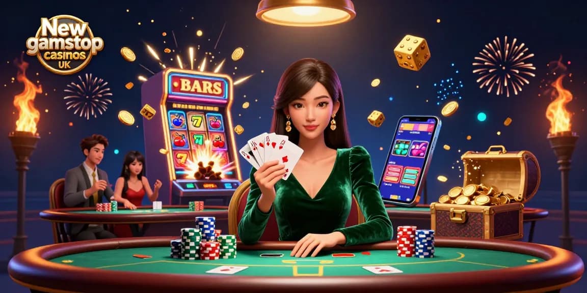 Experience thrilling gameplay at New non gamstop casinos UK with vibrant visuals and engaging scenes.