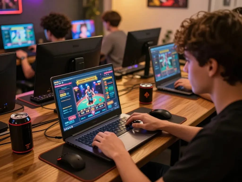 Engaging gameplay on TG88’s online casino interface, showcasing vibrant graphics and strategic options
