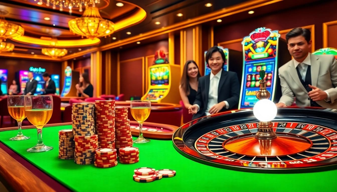 Experience exhilarating gameplay at U8888 casino with vibrant tables and thrilling slot machines.