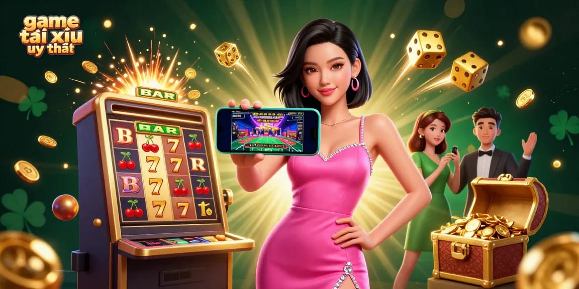 Engage in game tài xỉu uy tín as you witness thrilling online casino gameplay.