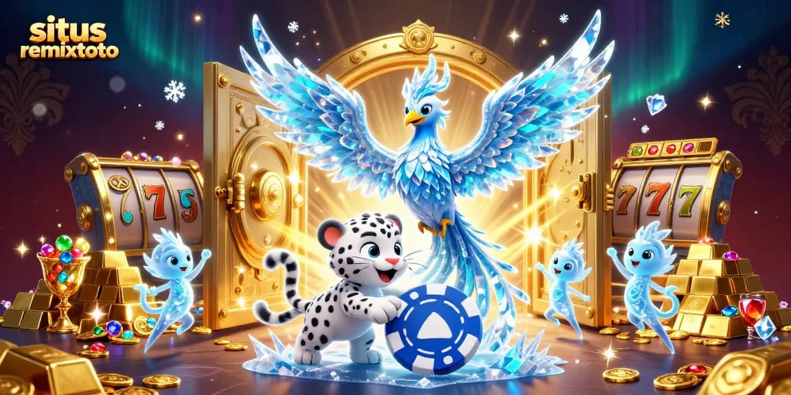 Engage in gaming excitement with situs remixtoto, showcasing a vibrant casino scene.