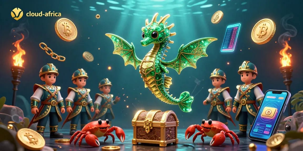 Play and win with cloud-africa's exciting underwater casino adventure featuring vibrant characters and dynamic elements.