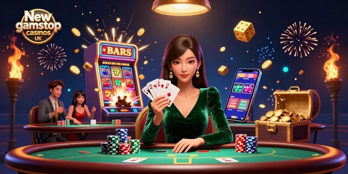 Experience thrilling gameplay at New non gamstop casinos UK with vibrant visuals and engaging scenes.