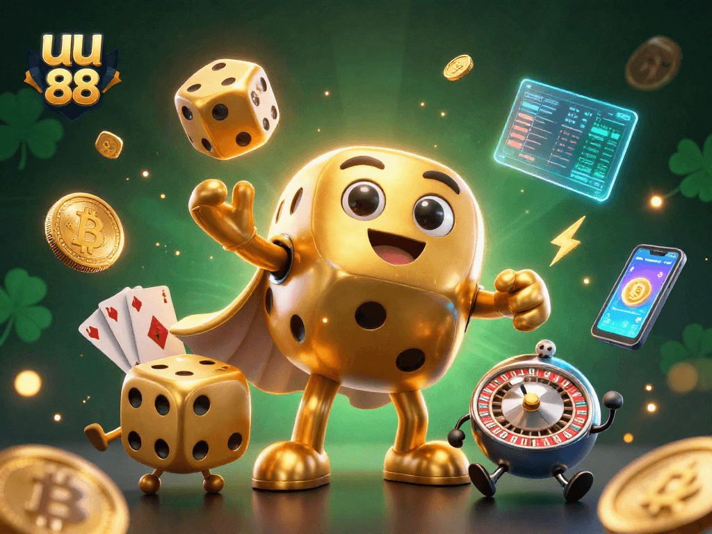 Experience the exhilarating world of uu 88 while rolling with golden dice golems and crypto elements.