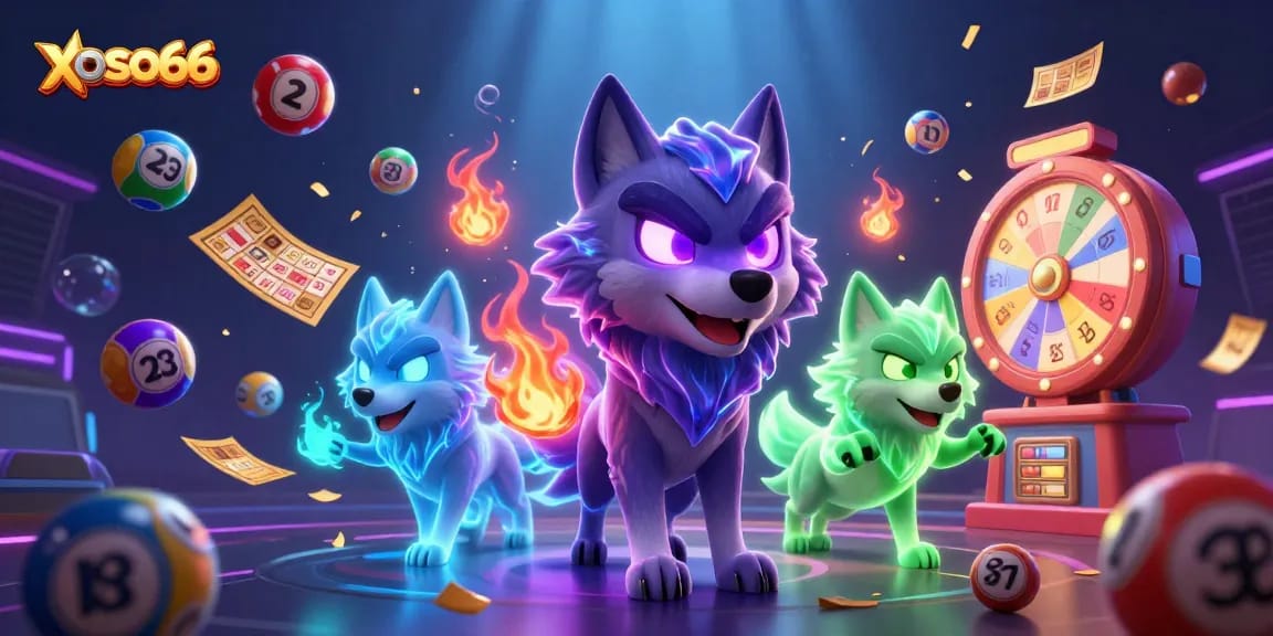 xoso66 engages players with vibrant lottery elements in an immersive casino setting.