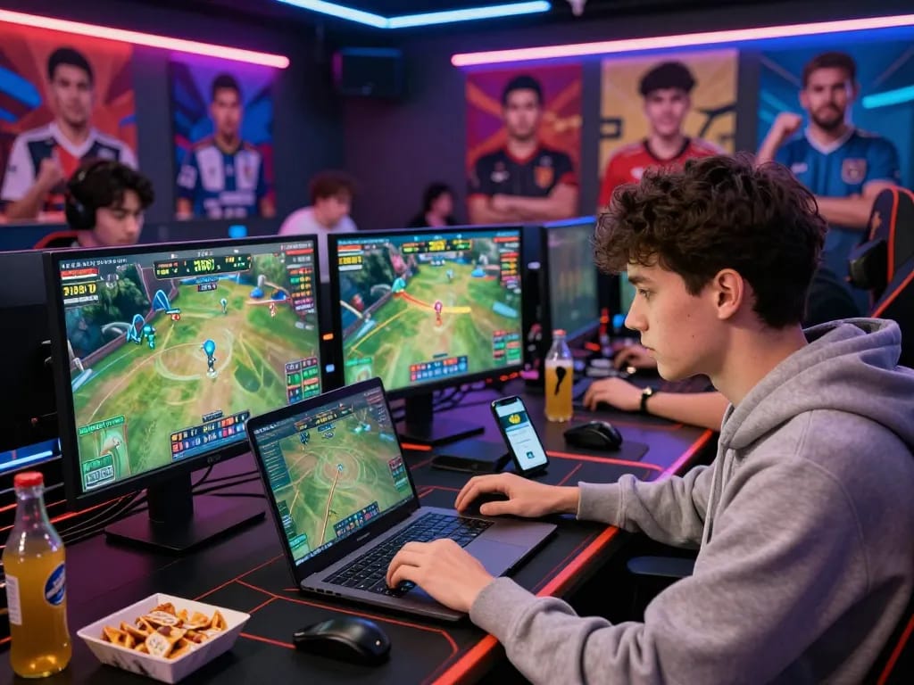 Engaged players experiencing the excitement of betting on 789bet.com with dynamic online gaming setup.