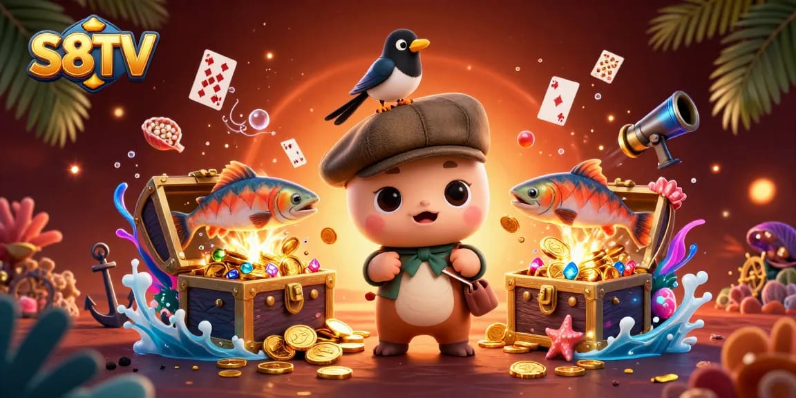 S8TV provides thrilling immersive gambling experiences with vibrant 3D characters and dynamic elements.