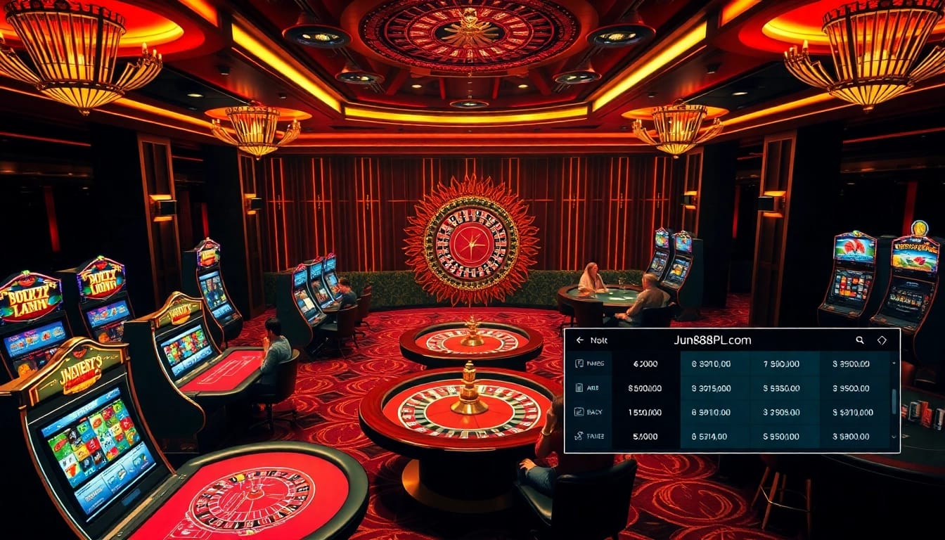 Experience thrilling gambling at https://jun88pl.com/ with vibrant casino tables and exciting games.