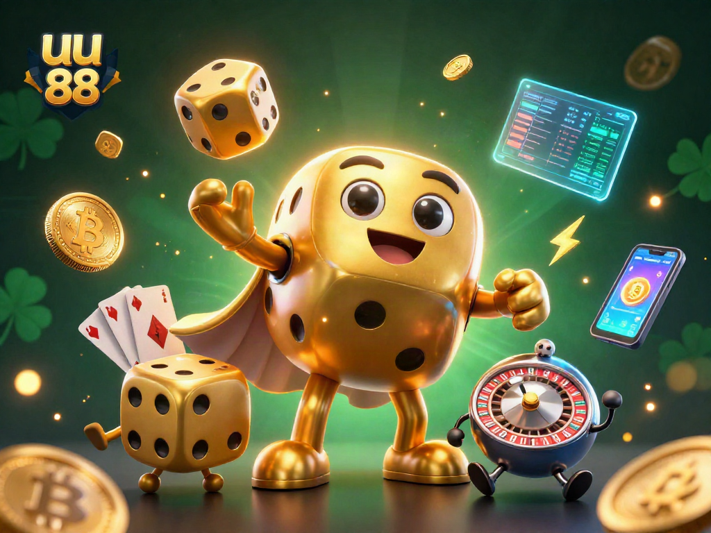 Experience the exhilarating world of uu 88 while rolling with golden dice golems and crypto elements.