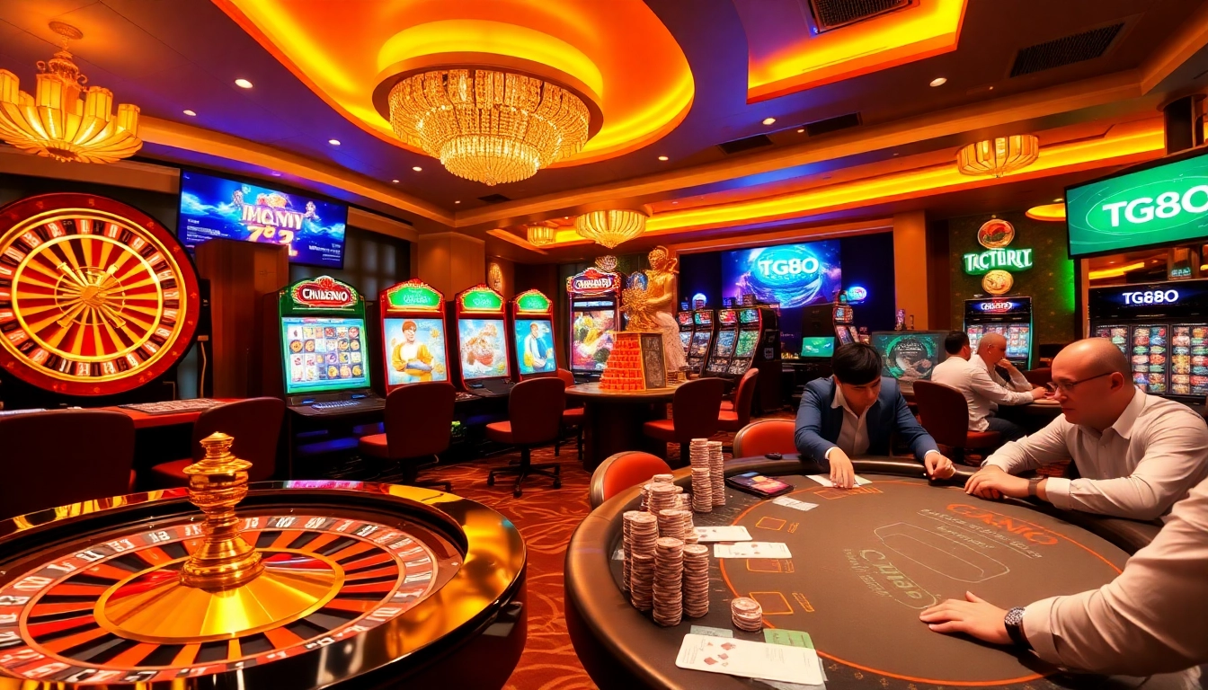 Experience high-stakes gameplay at https://tg88v.com/ featuring a vibrant online casino scene.