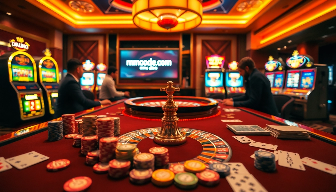 Engage in thrilling games at mmoo.de.com with vibrant casino tables and high-stakes environments.